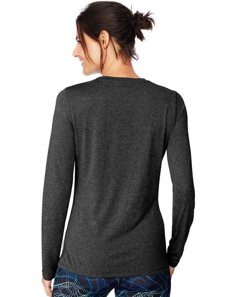 Hanes womens O9309 athletic shirts, Fresh Berry Heather, Large US - Image 2