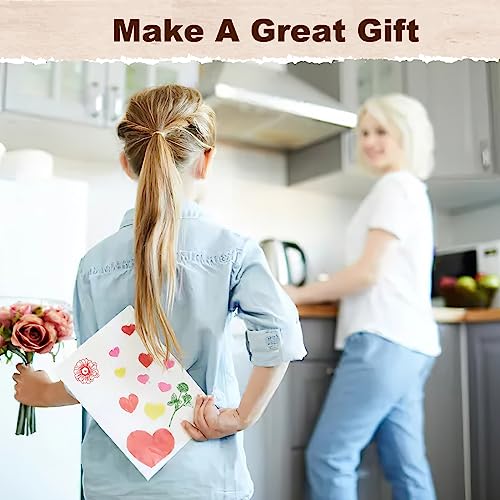 UCEC 8 Sheets Flower Clear Stamps for Card Making, Silicone Stamps for Crafting, Flower Stamp Clear Rubber Flowers Vintage Plants and Decoration and DIY Scrapbooking - Image 2