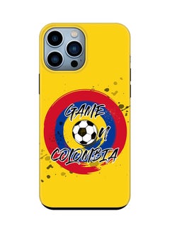 Tough Pro Series Case for Apple iPhone 14 Pro Max Dual Layer hybrid PC & TPU Customized Mobile Cover Shield with inner TPU protection Matte Finish - Game on Colombia