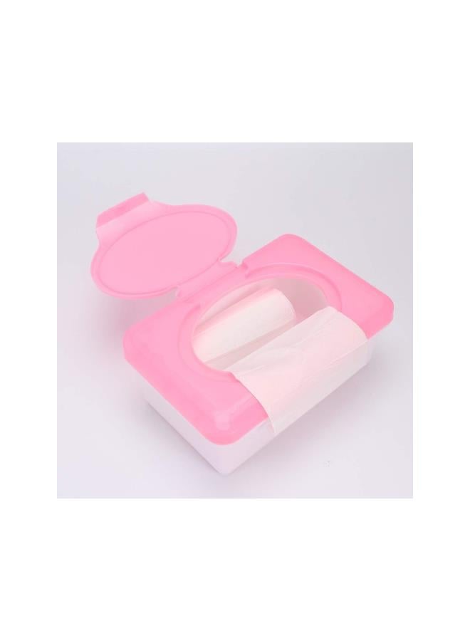 klarako Wipes Dispenser Box Diaper Wipes Dispenser Baby Wipes Case Baby Wipe Holder Rectangular Paper Towel Container Dustproof Storage Organizer 2pcs - Image 3
