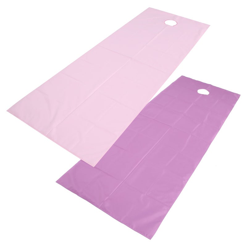 Waterproof Beauty Salon Bed Sheet Purple and Pink High-Quality Fabric Oil-Proof Spa Massage Table Cover - Reactive Dyeing Soft Skin-Friendly Sheet with Hole for Massage Tuina and Beauty Salon Use - Image 4