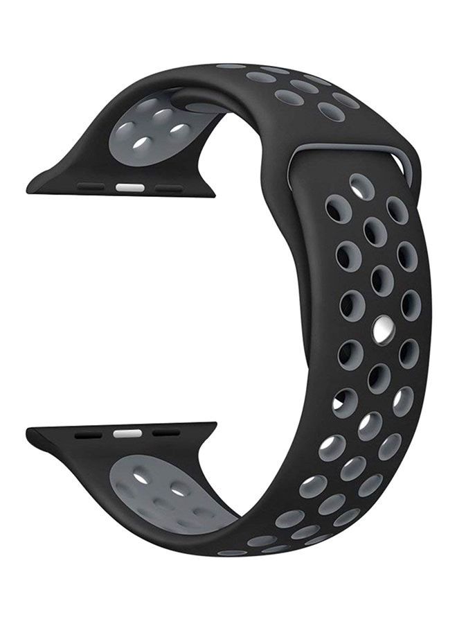 Silicone Replacement Band For Apple Watch Series 5/6/7 42/44/45mm - Image 2