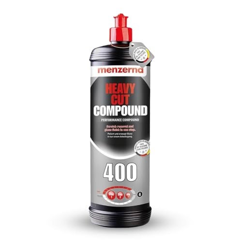 Menzerna Heavy Cut 400 250ml (8oz) Formerly Fast Gloss 400 - an Innovative Automotive Polish That removes Scratches and Creates Gloss in a Single Step (32 fl oz) - Image 1