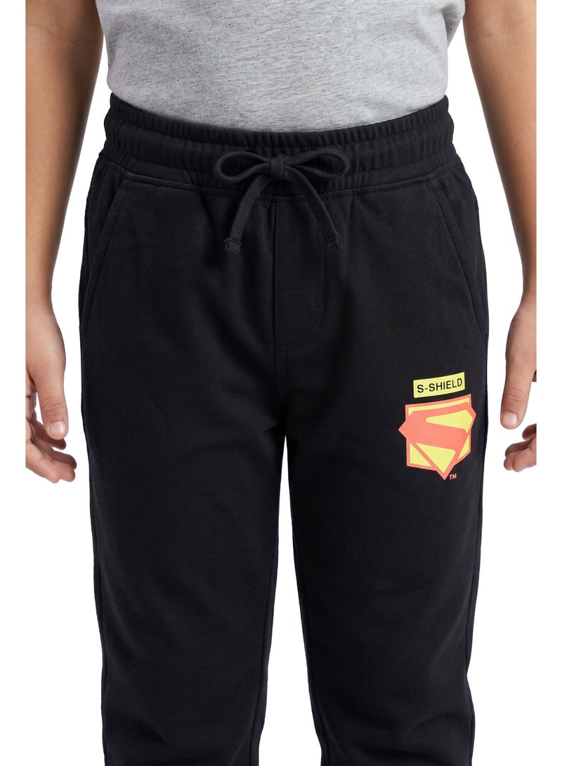 Warner Bros. Superman Toddler Boys’ Jogger Pants – 100% Cotton Casual Sweatpants - Image 3