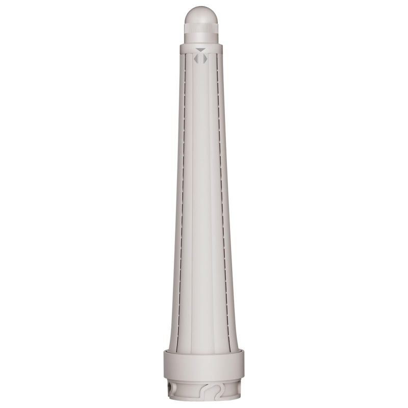 Automatic Curling Barrel: 2-In-1 Left Right Beige Attachment - Gentle Air Flow, Perfect Compatibility for Shark FlexStyle Hair Styling - Image 1