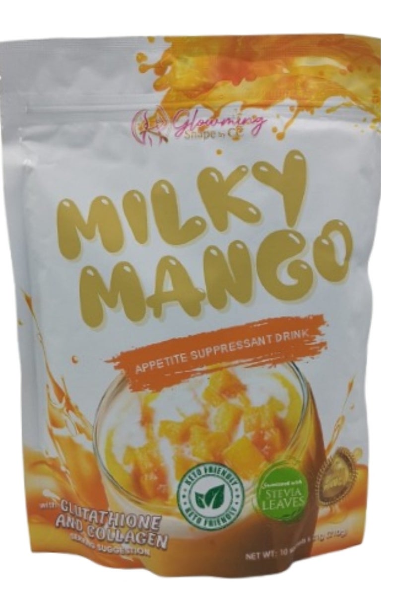 Cc MILKY MANGO(APPETITE SUPPRESSANT DRINK)WITHGLUTAHIONE ANDCOLLAGEN