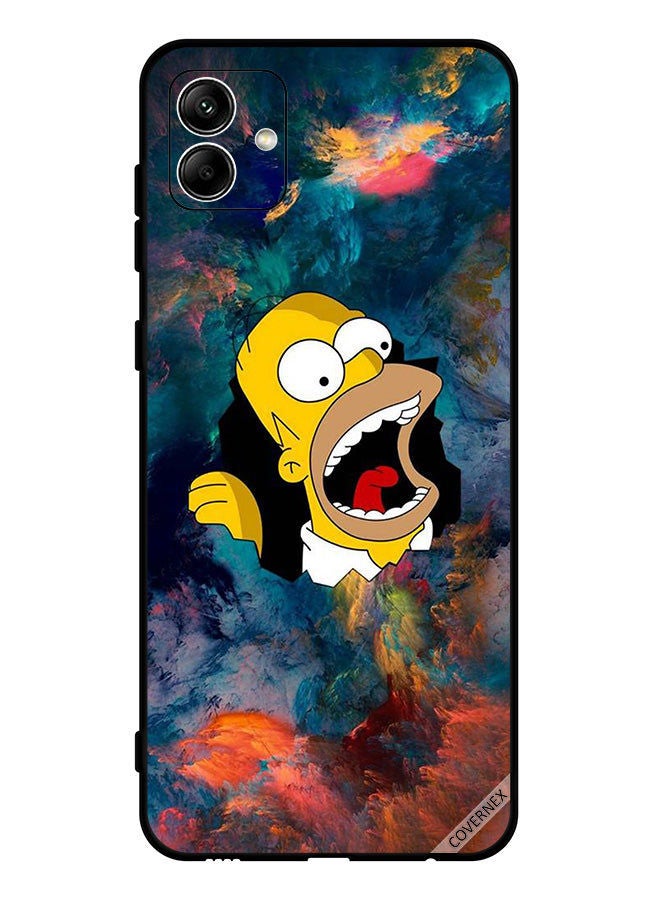 Covernex Protective Case Cover For Samsung Galaxy A04 4G Simpson - Image 1