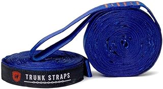 Grand Trunk GRAND TRUNK Grand Trunk Hammock Suspension System Trunk Straps, Blue, One Size  - Image 1