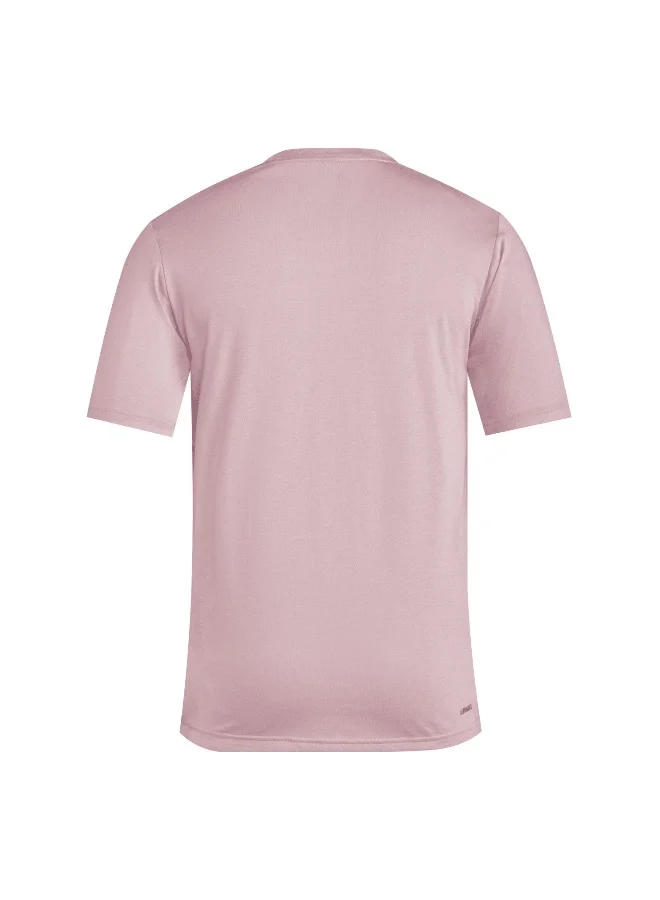 Adidas adidas Tr-Es Fr T Pink Training T-Shirts XS