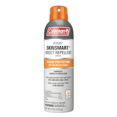 Coleman SkinSmart DEET-Free Spray Insect Repellent (IR3535), 6-Ounce - Image 1