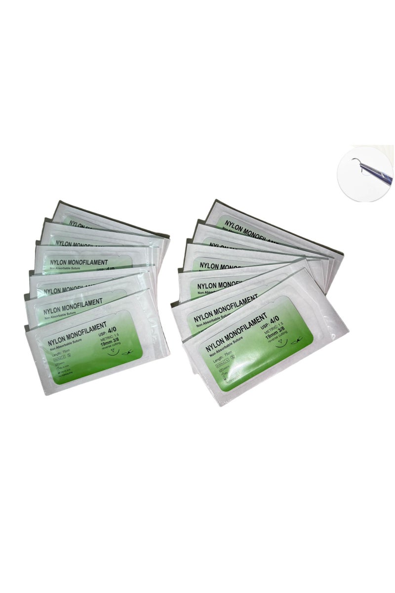 12 packets of teaching suture for medical students - Image 2