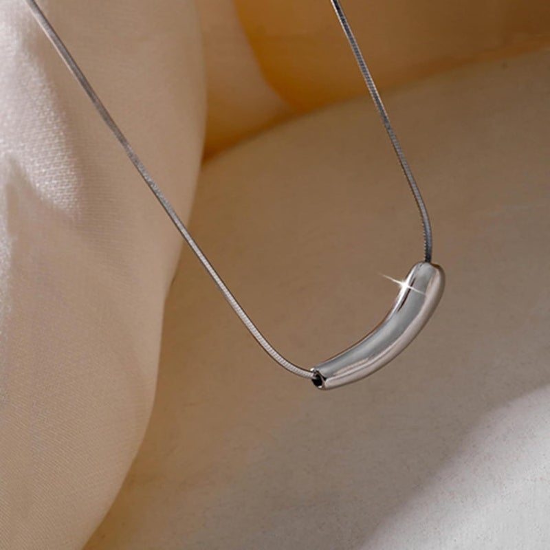 MONOZO pendant chain for women girls Love anti tarnish stainless steel Necklace stylish Neck Chain | Modern Design | Birthday Anniversary gift Valentine Accessories - Image 2