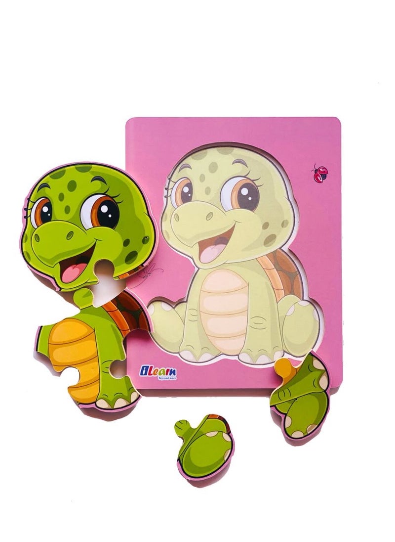 iLearn Turtle Wooden Puzzle  - Image 2