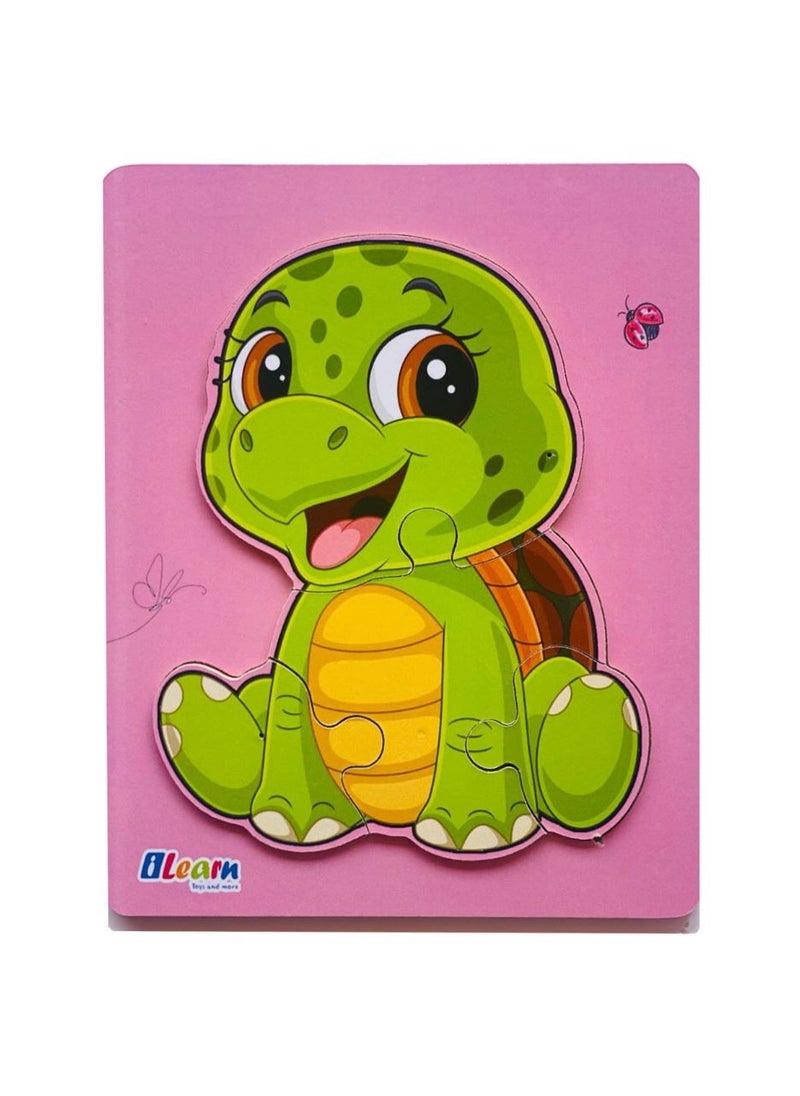 iLearn Turtle Wooden Puzzle  - Image 1