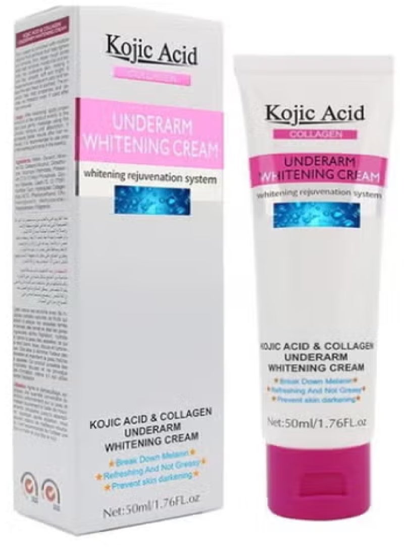 Kojic Acid And Collagen Underarm Whitening Cream 50 ML - Image 1