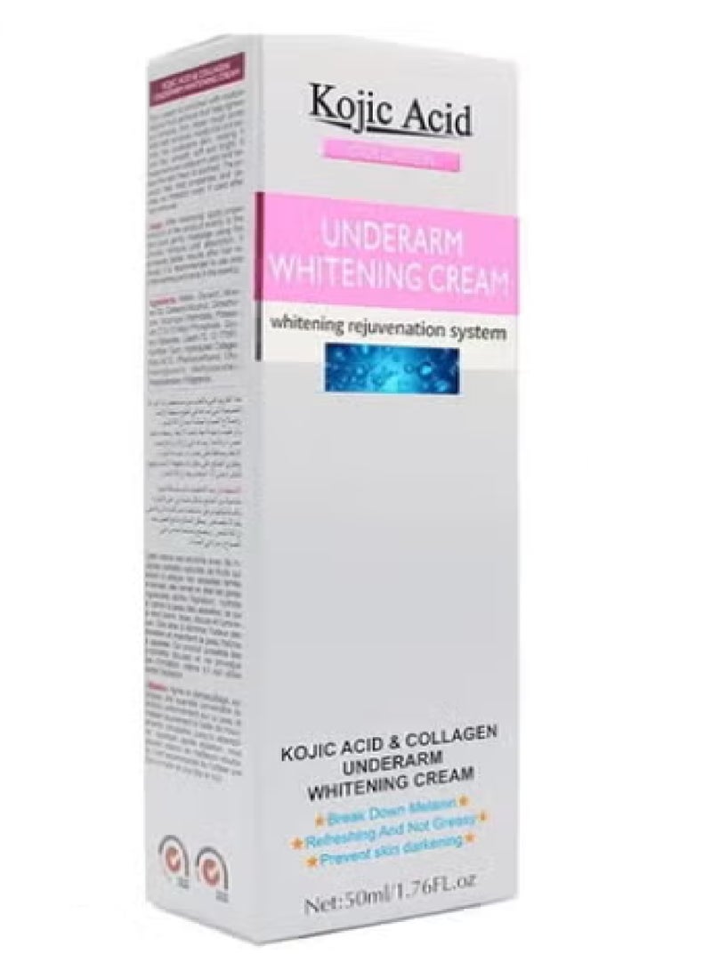 Kojic Acid And Collagen Underarm Whitening Cream 50 ML - Image 2