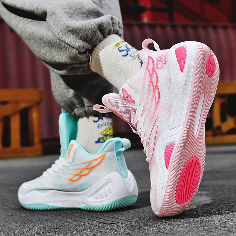 Children'S Basketball Shoes Men'S Running Shoes Teenagers Junior High School Students Boys Breathable Sneaker - Image 1