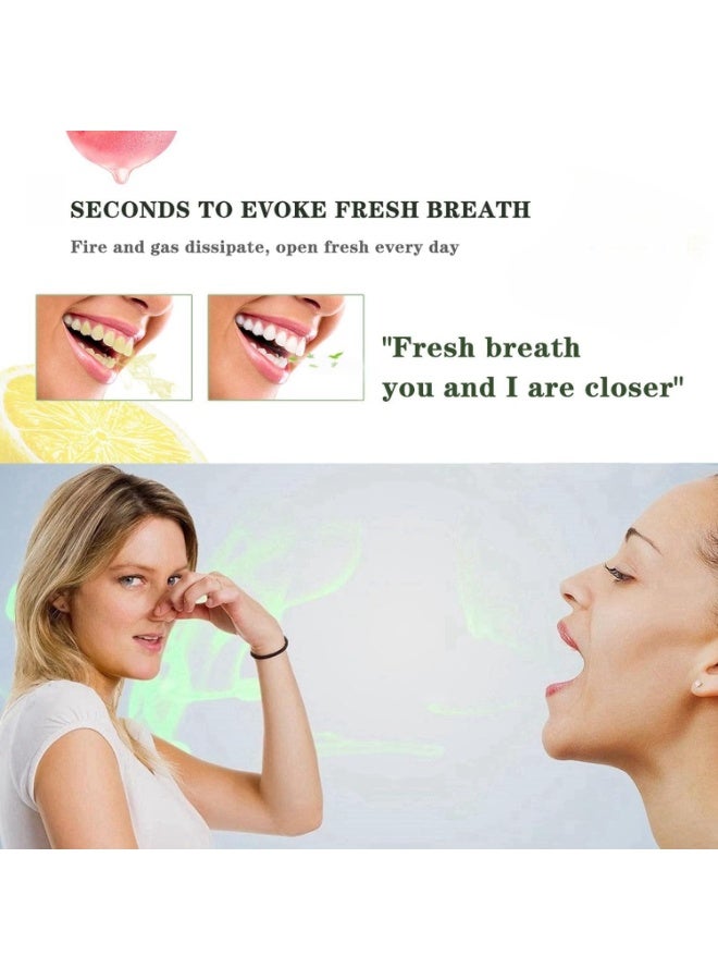 بخاخ الفم الفموي للفواكه ، 5 قطع بخاخ فم محمول للبالغين ، معطر ، بديل غسول الفم ، نكهة الفاكهة الطازجة ، علاج رائحة الفم الكريهة ، بخاخ العناية بالفم ، غسول الفم لرائحة الفم الكريهة 20 مل * 5 قطع - Image 5