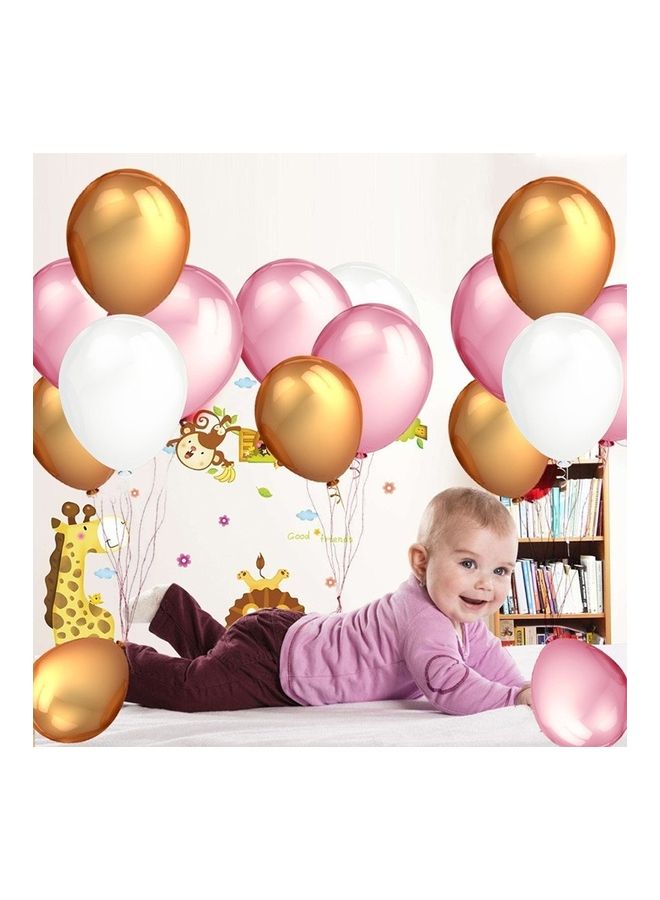 NIBEMINENT 45-Piece Pearl Latex Balloons - Image 2