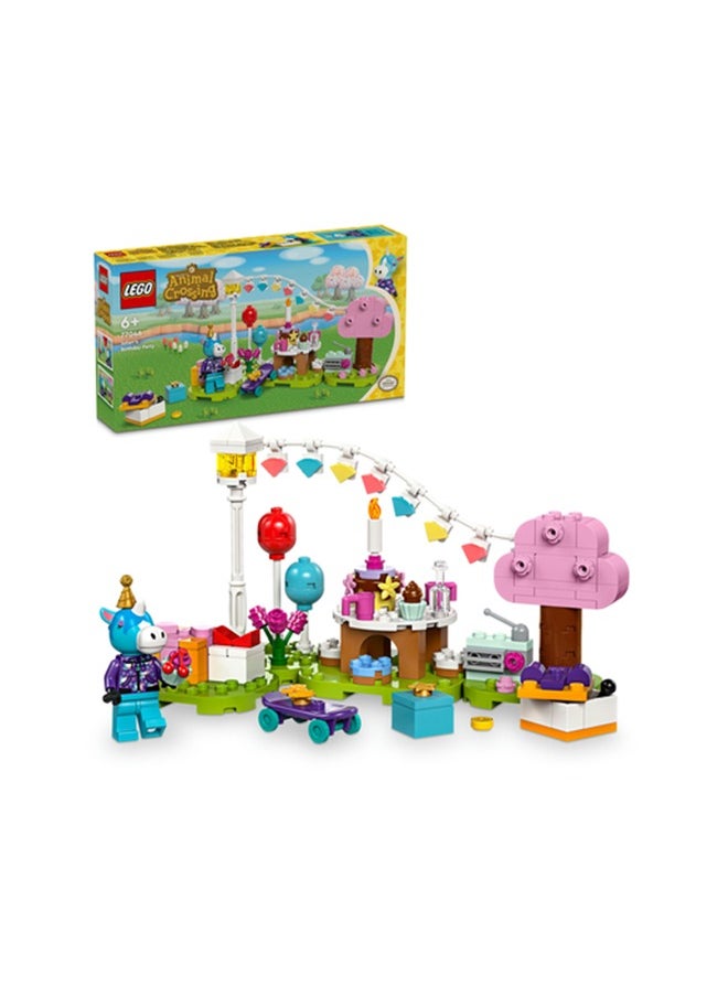 LEGO 77046 Animal Crossing Julian’S Birthday Party Creative Building Toy For Kids, Art Gift Idea With Horse Minifigure From The Video Game Series, Birthday Gift For Girls And Boys Aged 6 And Over (170 Pieces)  - Image 1