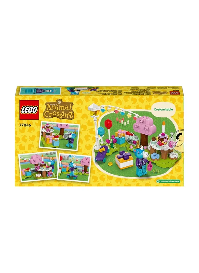 LEGO 77046 Animal Crossing Julian’S Birthday Party Creative Building Toy For Kids, Art Gift Idea With Horse Minifigure From The Video Game Series, Birthday Gift For Girls And Boys Aged 6 And Over (170 Pieces)