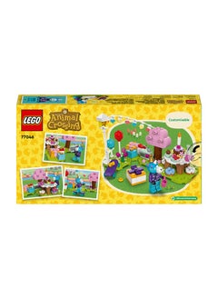 LEGO 77046 عيد ميلاد جوليان في أنيمال كروسنج لعبة بناء إبداعية للأطفال، فكرة هدية فنية مع دمية حصان من سلسلة ألعاب الفيديو، هدية عيد ميلاد للفتيات والفتيان الذين تتراوح أعمارهم بين 6 أعوام وما فوق (170 قطعة)  - Image 2