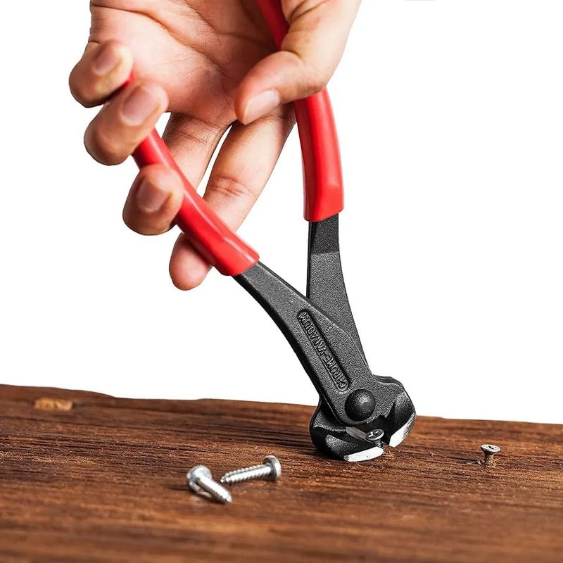 Craftec Nail Puller Plier, Nail Remover, Cutting Plier, Carpenter Tool, Staple Remover Tool, Nail Puller Tool, Nail Plier, Cat Paw, End Cutting Nippers, Wire Cutting Tool - Image 4