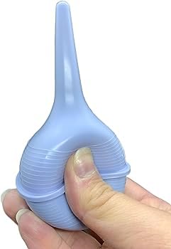 Comfort Axis Baby Nasal Aspirator and Ear Wax Bulb Syringe, Blue, 2 Oz (3 Pack) - Image 3