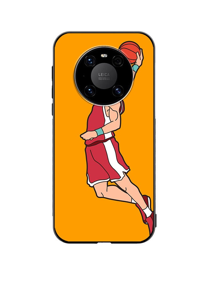 VR CREATIVE Protective Case Cover For Huawei Mate 40 Basketball Player Dunking Design Multicolour - Image 1