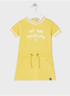 koko noko Kids Slogan Dress  - Image 1