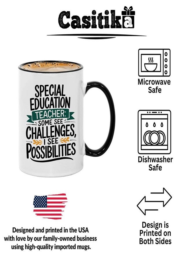 Casitika Special Education Teacher Gifts. 11 Oz Sped Appreciation Week Mug. Special Ed Teacher Gifts For Women Or Men. (Possibilities) - Image 3