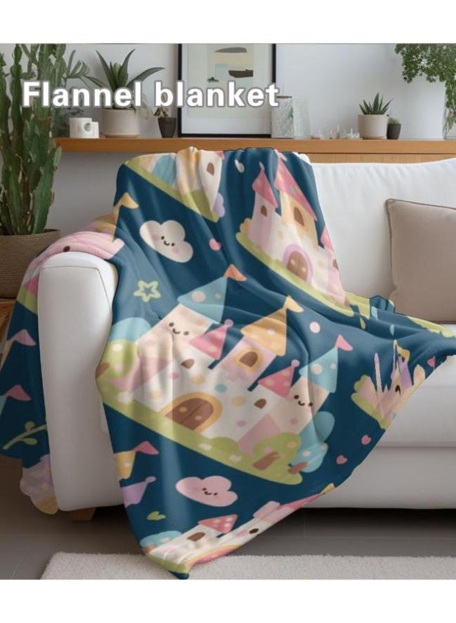 عام بطانية رقيقة من الفانيلا (حرارة ومريحة، ومناسبة للنوم واستخدام اللعبة والغبار والرمل) 150 سم * 200 سم - 993 - Image 1