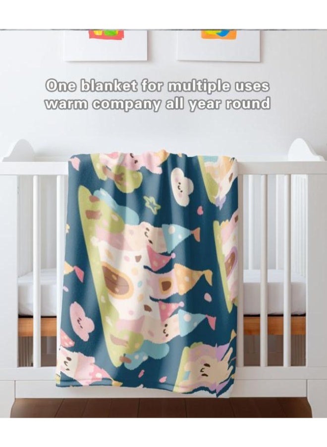 عام بطانية رقيقة من الفانيلا (حرارة ومريحة، ومناسبة للنوم واستخدام اللعبة والغبار والرمل) 150 سم * 200 سم - 993 - Image 5