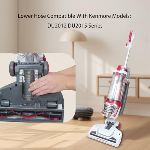 CPAI Replacement Lower Hose Compatible with Kenmore DU2012 DU2015 Bagless Upright Vacuum 2 Hose - Image 3