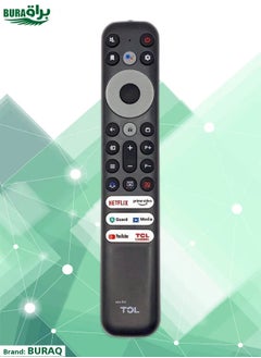 BURAQ Replacement Universal Remote Control For TCL LED/LCD Smart TV Black  - Image 1