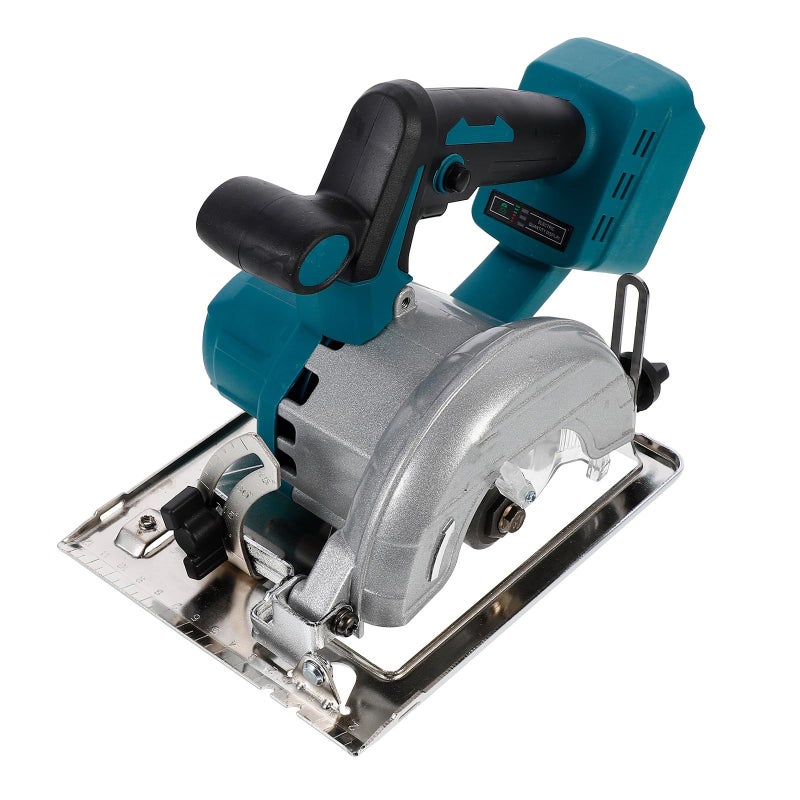 5 Inch Brushless Circular Saw for Masonry Wood Cutting Handheld Multifunctional Power Tool Dark Green - Image 2