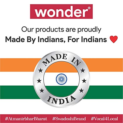 Wonder صينية بلاستيكية متوسطة من وندر هوم وير للاستخدام المنزلي/المطبخ/المكتب، مجموعة من 3، 4.5 لتر، لون أبيض، (أصفر أزرق أخضر) - Image 4