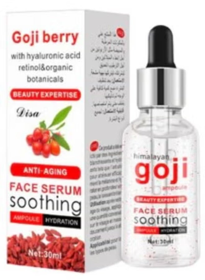 Goji Berry With Hyaluronic Acid, Retinol & Organic Botanicals Anti-Aging Face Serum- 30ml. - Image 1