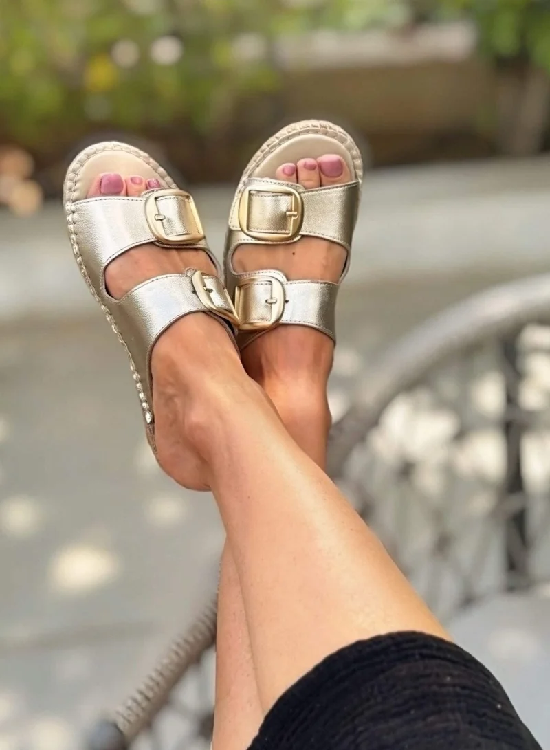 SHOEQ Urban Espadrille Slide