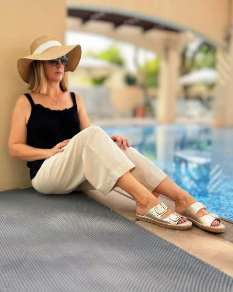 SHOEQ Urban Espadrille Slide