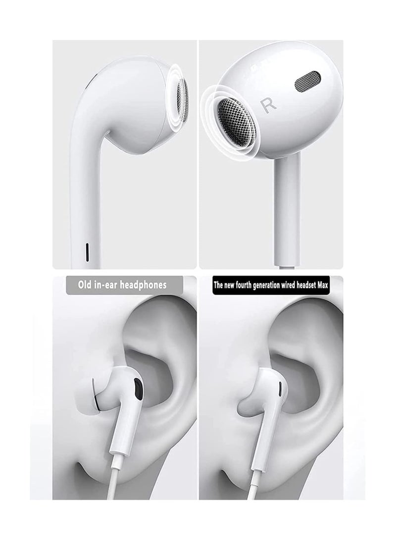 ELTRAZONE Lightning Headphone Wired for iPhone 13 [Apple MFi Certified] Built-in Microphone & Volume Control, in-Ear Stereo Headset Compatible with iPhone 13 Mini/SE/12 Pro/12Pro Max/11/X/8 7-All iOS System - Image 3