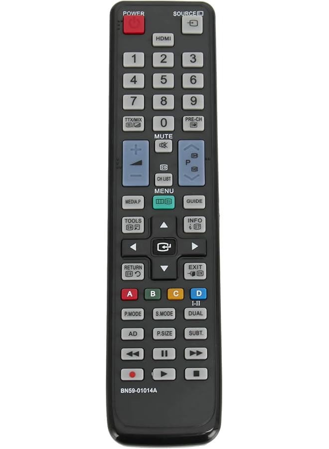 The Bros New BN59-01014A Replace Remote Control for Samsung LCD LED 3D TV BN59-00940A BN59-01018A BN59-01069A - Image 1