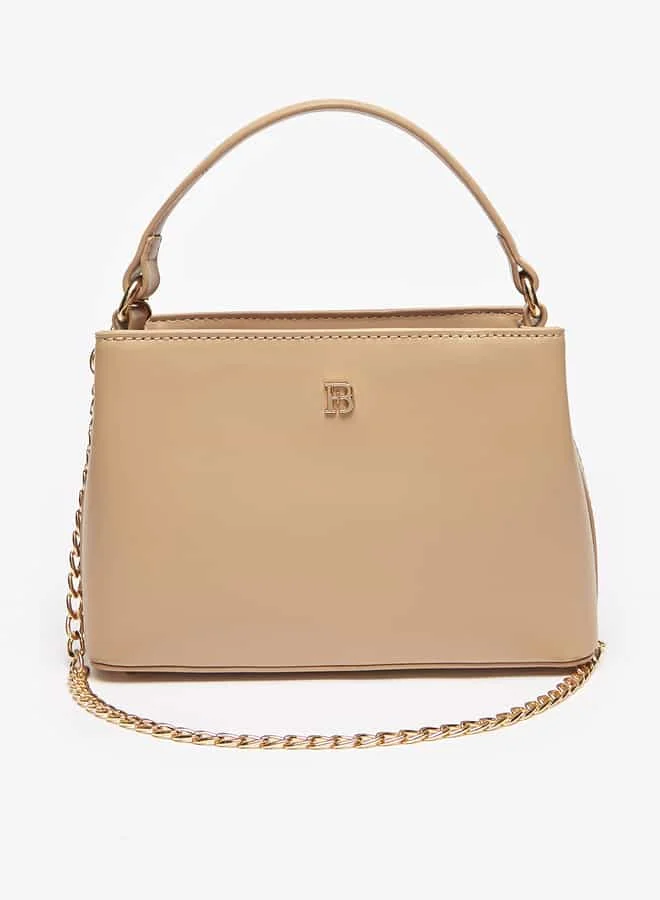 فلورا بيلا من شو إكسبرس Women Solid Shoulder Bag with Chain Strap and Handle