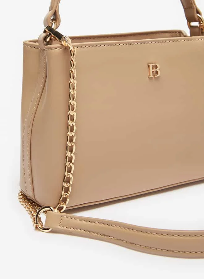 فلورا بيلا من شو إكسبرس Women Solid Shoulder Bag with Chain Strap and Handle
