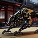 Wauvmoss 3D Metal Puzzle for Adults 506Pcs Steampunk Mechanical Leopard Model Kits to Build DIY Creative Art Desktop Ornament for Home Office Decor BlackGold - Image 4