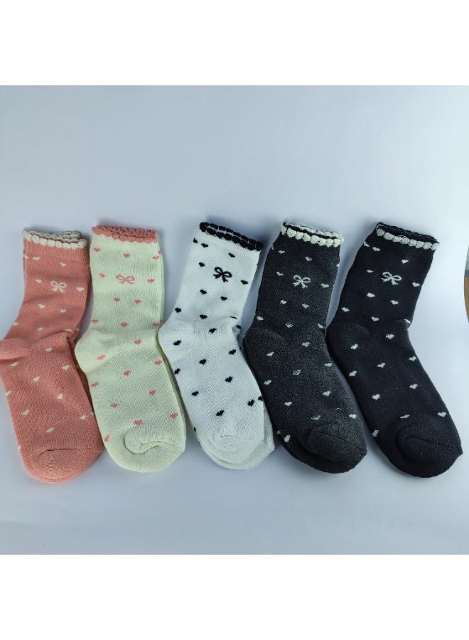 زوجان من الشرابات النسائية الطويلة - شتوى مبطن من الداخل - Image 2