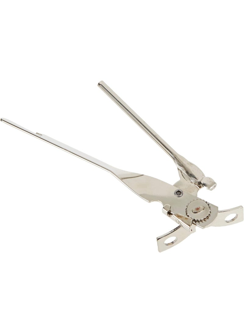 Metaltex 2 In 1 Can Opener With Cap Lifter Durable Nickel Plated Metal - Image 4