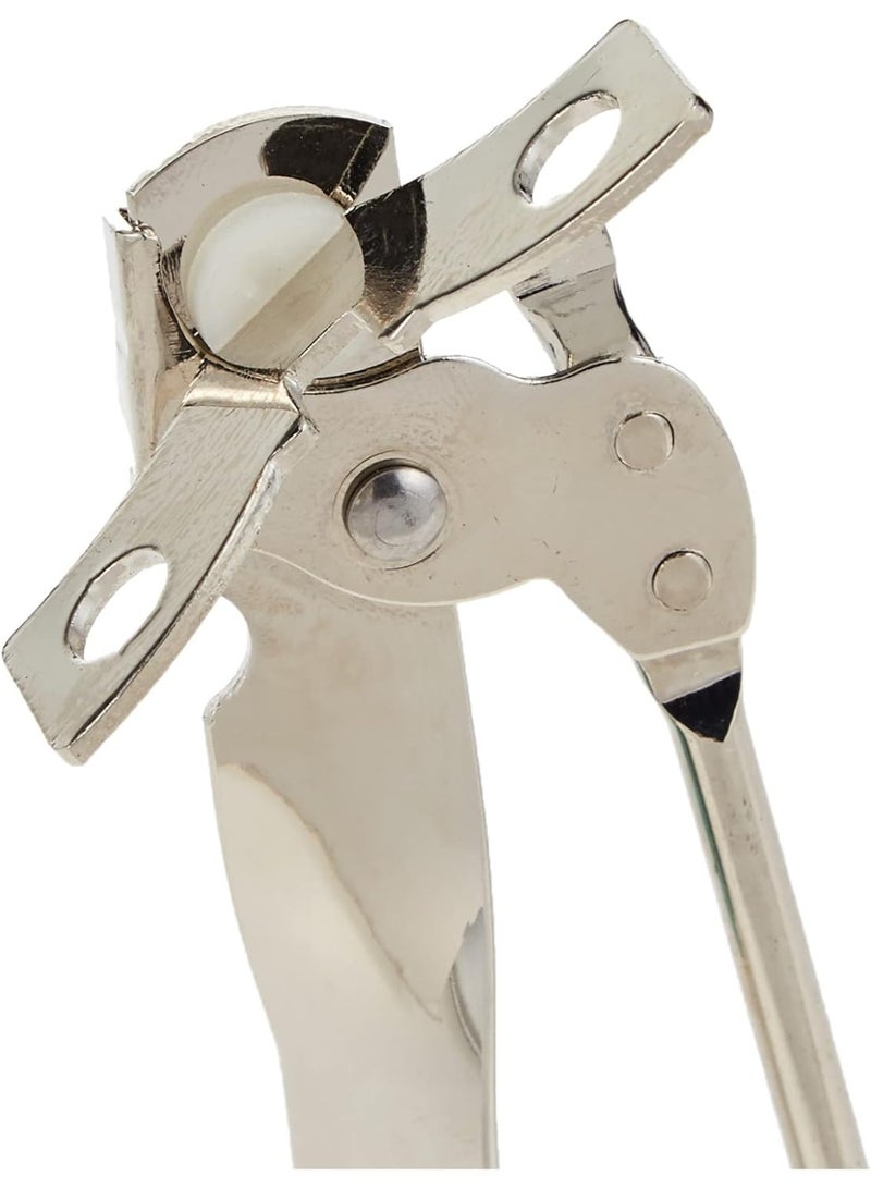 Metaltex 2 In 1 Can Opener With Cap Lifter Durable Nickel Plated Metal - Image 5