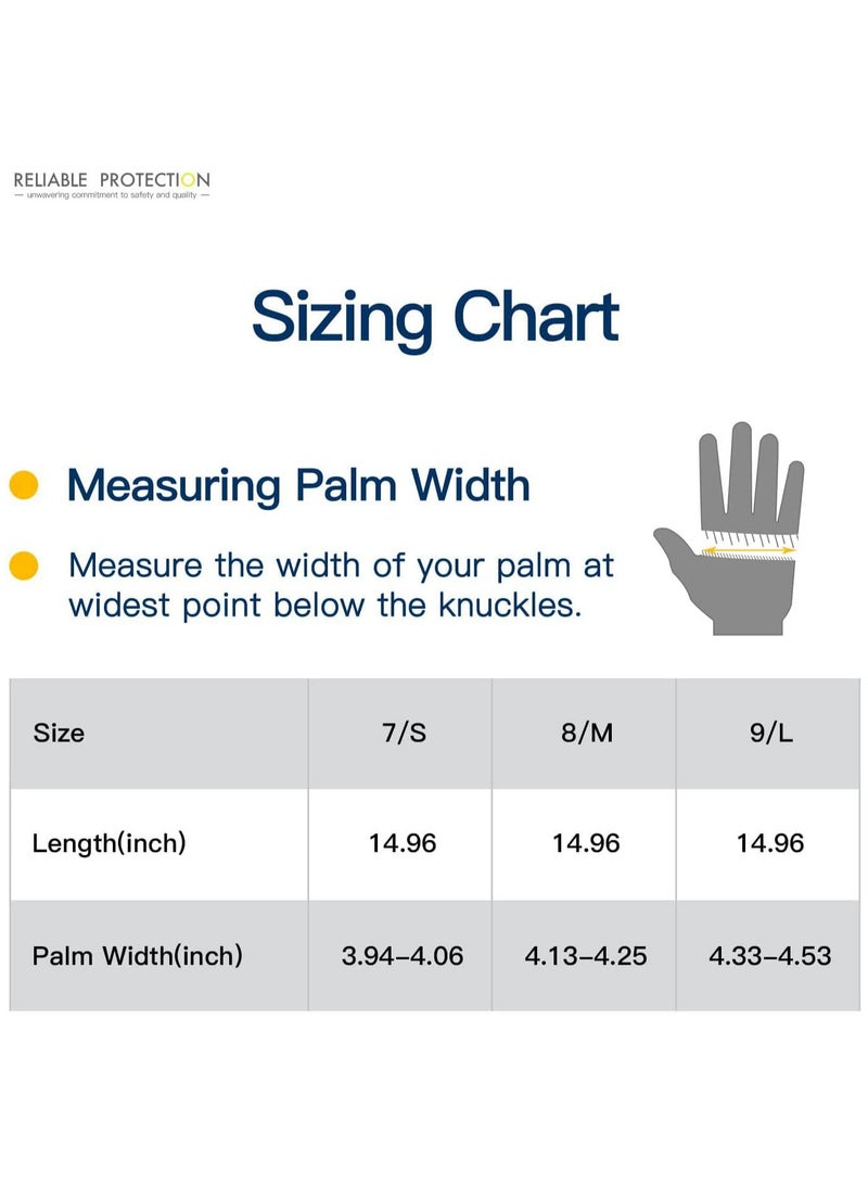 Reusable Waterproof Cleaning Gloves, 2 Pairs Non-slip Kitchen Dishwashing Gloves, Large Size for Household and Laundry Use - Image 4