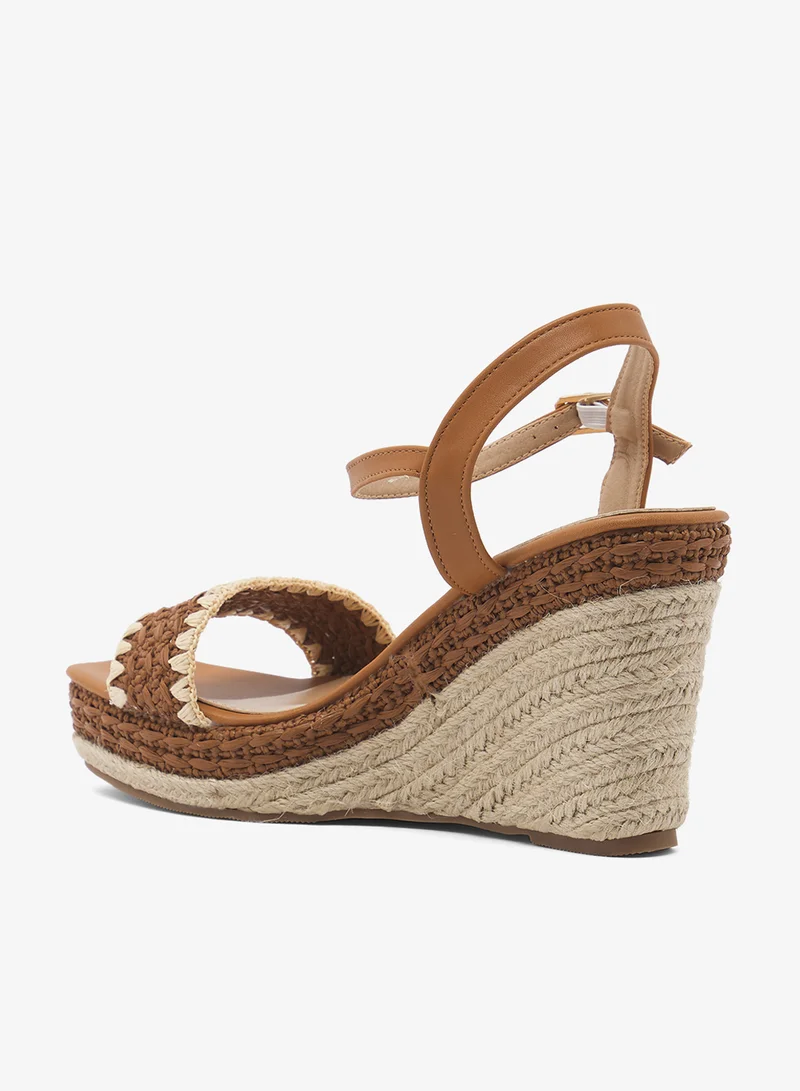 Ginger Ankle Strap Wedge Sandals
